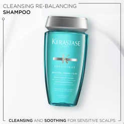 Kérastase Specifique Bain Vital Dermo-Calm: Cleansing Soothing Shampoo 250ml Hot