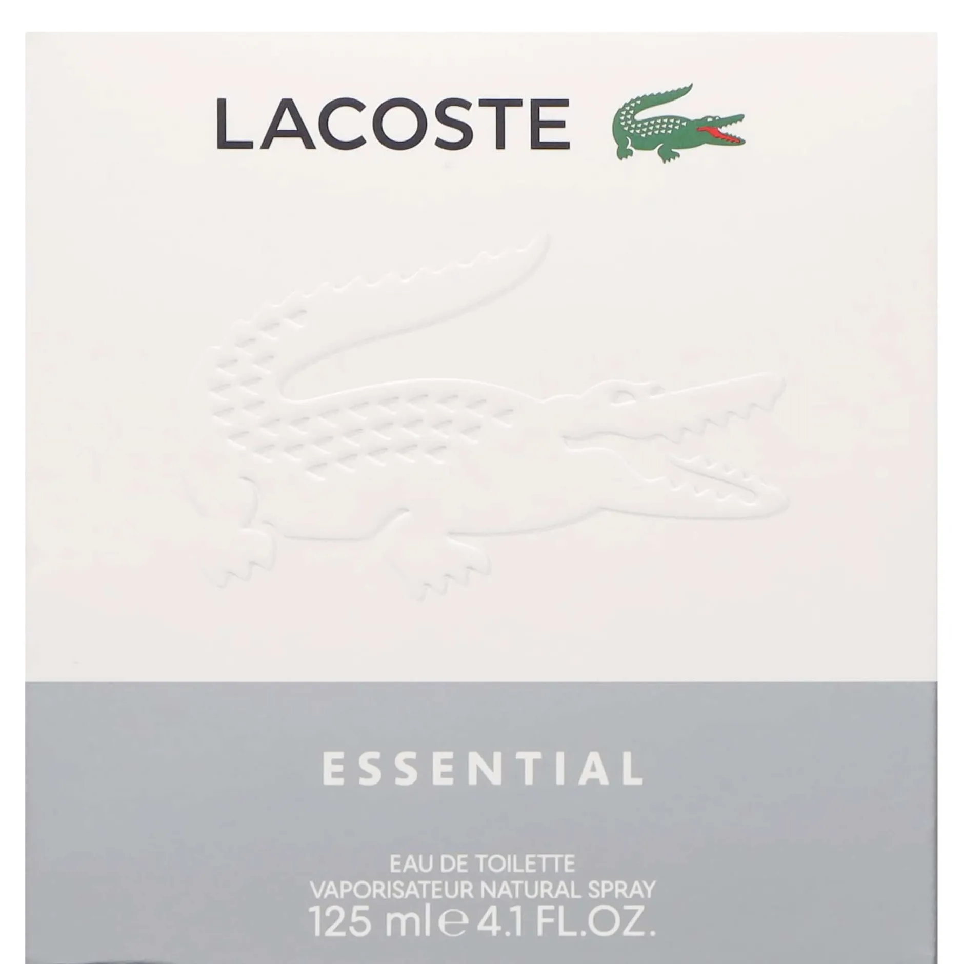 Lacoste Essential Eau de Toilette Spray 125ml New