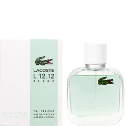 Lacoste L.12.12 Blanc Eau Fraîche Pour Lui Eau de Toilette Spray 50ml Clearance