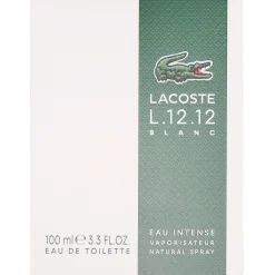 Lacoste L.12.12 Blanc Eau Intense Eau de Toilette Spray 100ml Hot