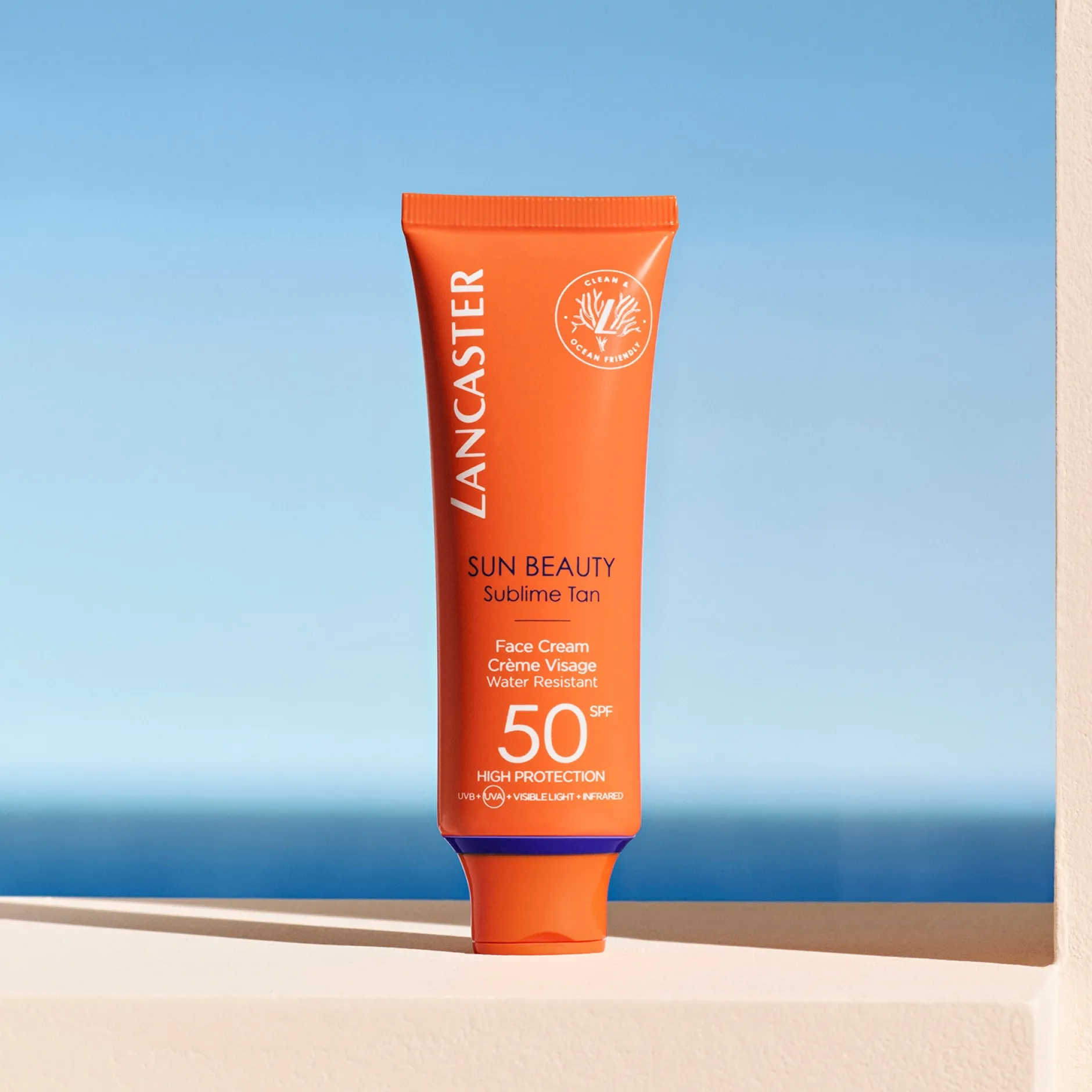 Lancaster Sun Beauty Sublime Tan Face Cream SPF50 50ml Outlet