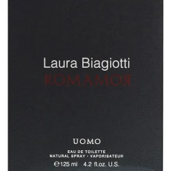Laura Biagiotti Romamor Uomo Eau de Toilette Spray 125ml Discount