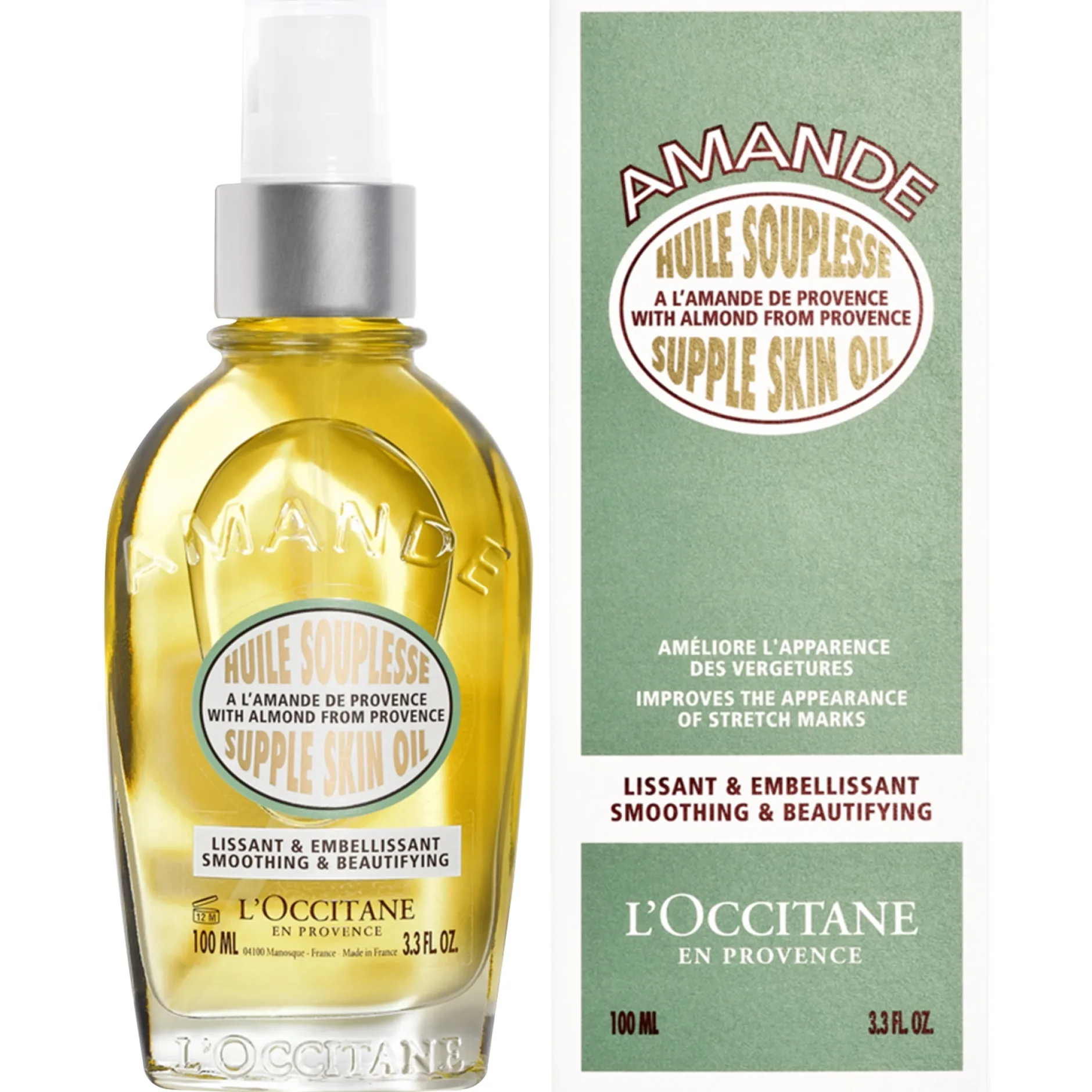 L'OCCITANE Almond Supple Skin Oil 100ml Clearance