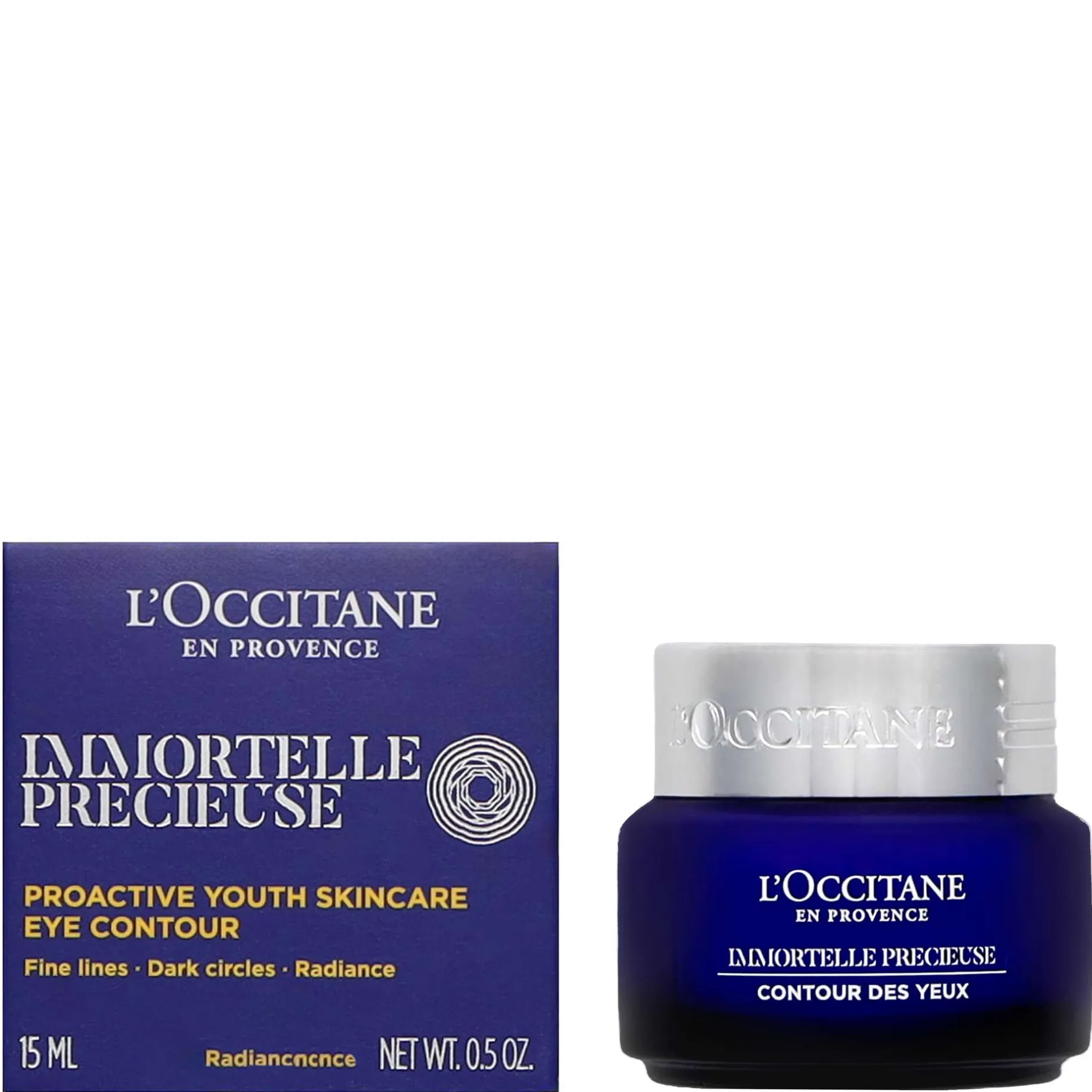 L'OCCITANE Immortelle Precious Dynamic Eye Balm 15ml New