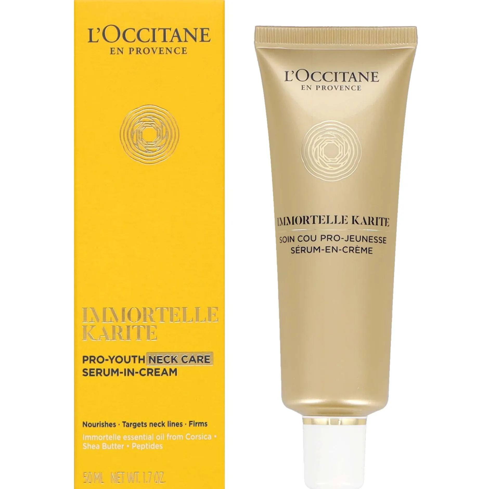 L'OCCITANE Immortelle Shea Neck Cream 50ml Sale