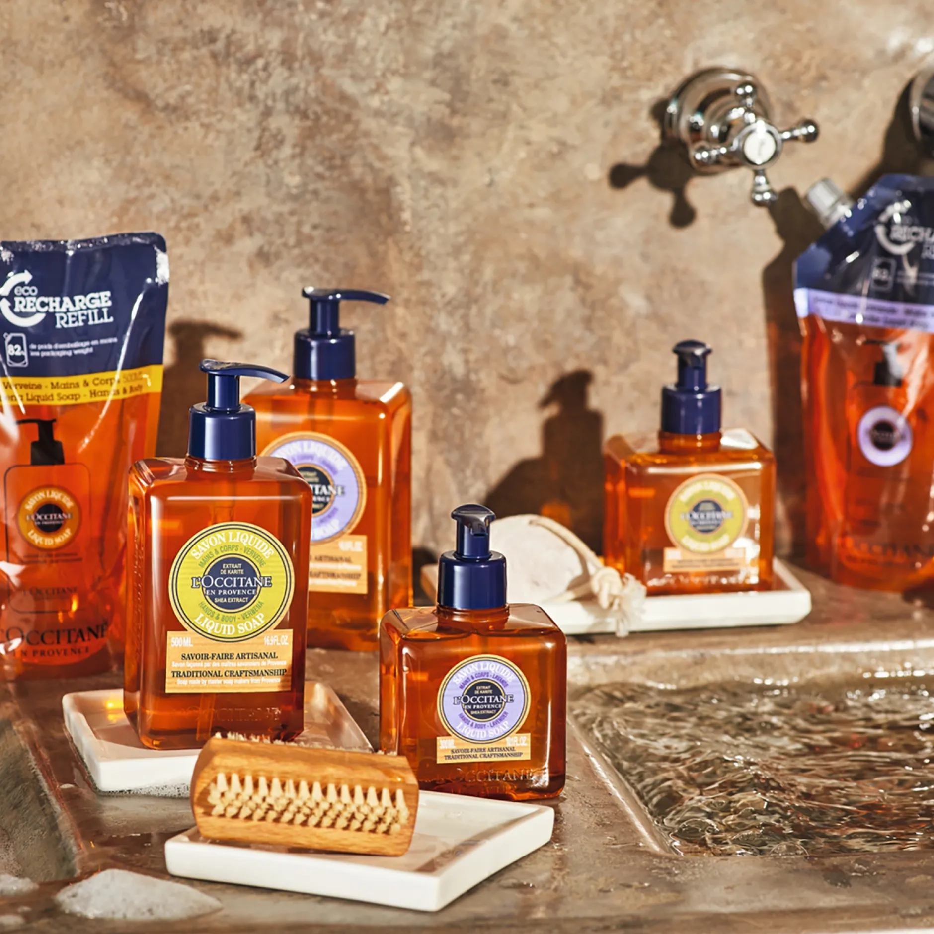 L'OCCITANE Shea Butter Lavender Liquid Soap 300ml Discount