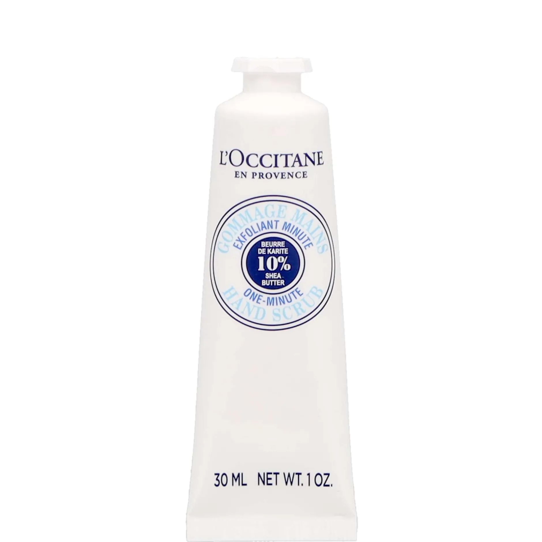 L'OCCITANE Shea Butter One-Minute Hand Scrub 30ml Hot