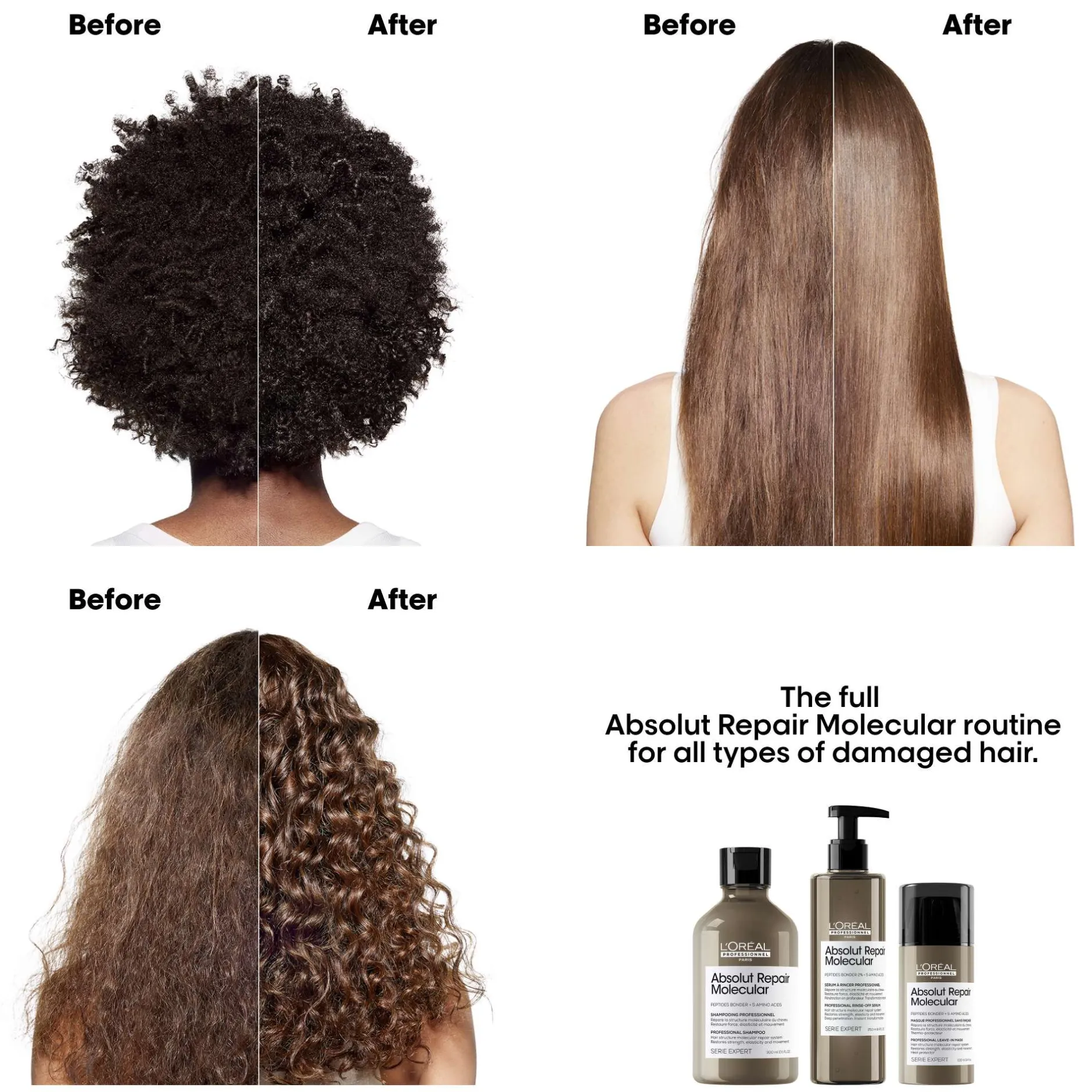 L'Oréal Professionnel Absolut Repair Molecular Leave-in Mask 50ml Outlet