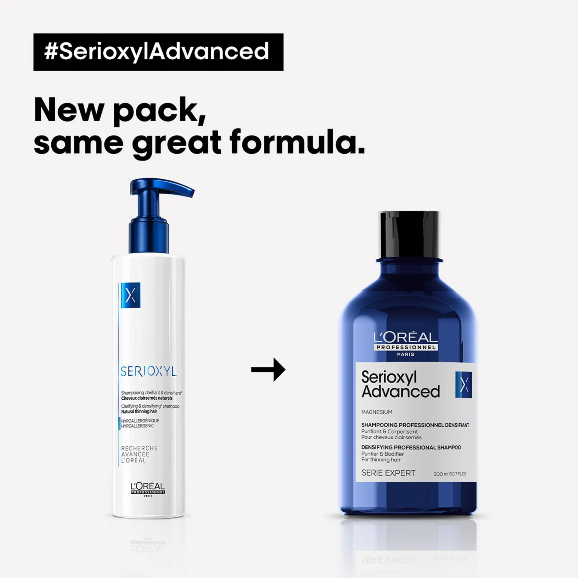 L'Oréal Professionnel SERIE EXPERT Serioxyl Advanced Purifier & Bodifier Shampoo 300ml Best