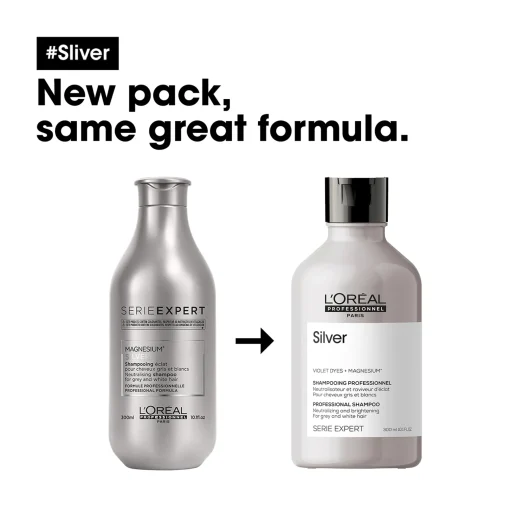 L'Oréal Professionnel SERIE EXPERT Silver Shampoo 500ml Clearance