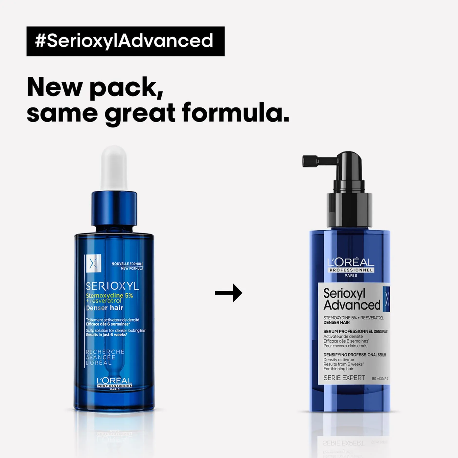 L'Oréal Professionnel SERIE EXPERT Serioxyl Advanced Denser Hair Serum for Thinning Hair 90ml Sale