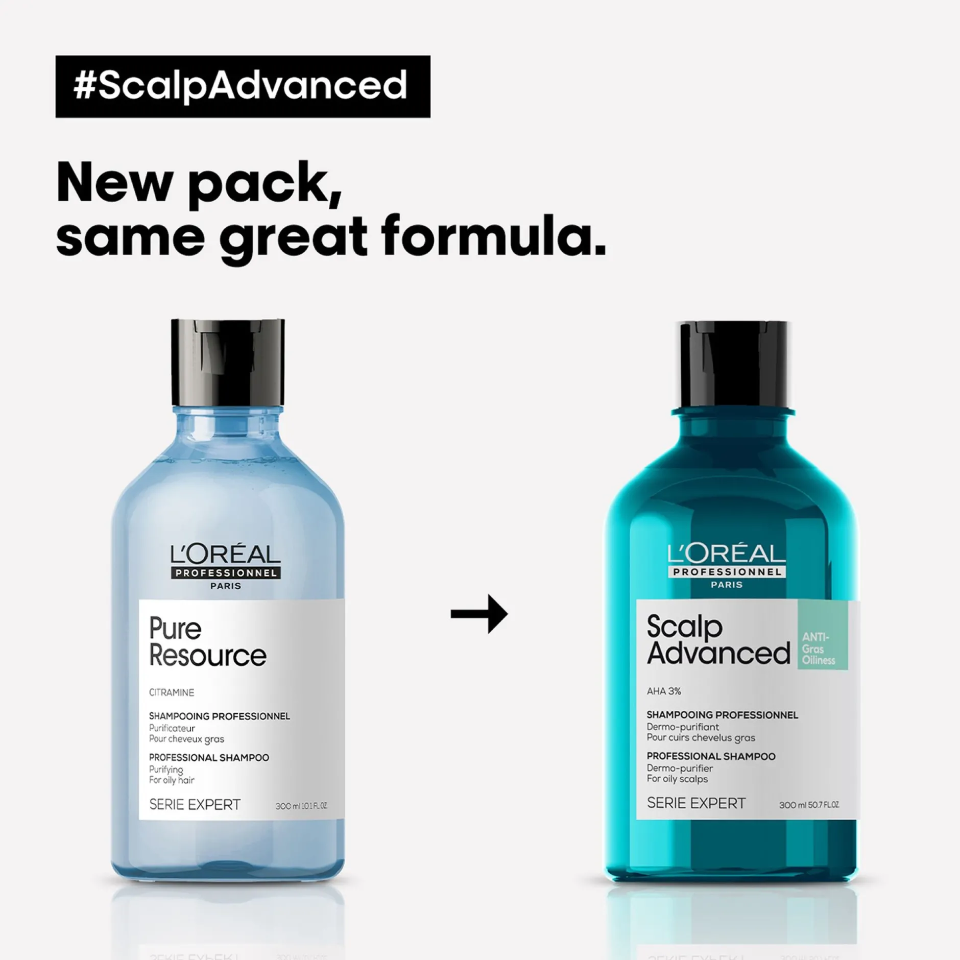 L'Oréal Professionnel SERIE EXPERT Scalp Advanced Anti-Oiliness Dermo-Purifier Shampoo 300ml Discount