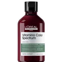 L'Oréal Professionnel Vitamino Color Spectrum Green Tinted Shampoo for Dark Brown Coloured Hair 300ml New