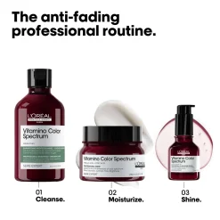 L'Oréal Professionnel Vitamino Color Spectrum Green Tinted Shampoo for Dark Brown Coloured Hair 300ml New