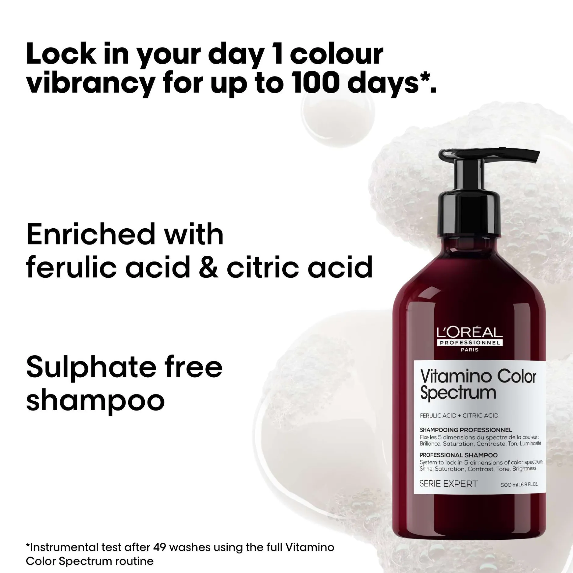 L'Oréal Professionnel Vitamino Color Spectrum Shampoo for Coloured Hair 500ml Online