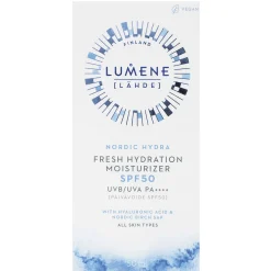 Lumene Nordic Hydra [LÄHDE] Fresh Hydration Moisturizer SPF50 50ml Hot