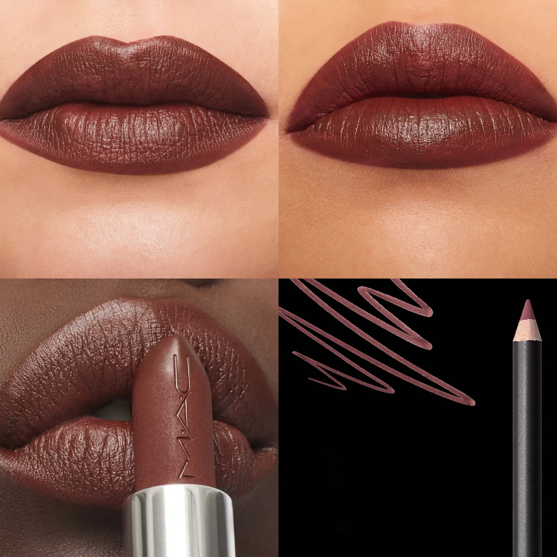 M.A.C Macximal Silky Matte Lipstick Antique Velvet 3.5g New