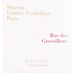 Maison Francis Kurkdjian Rue des Groseilliers Scented Candle 280g Hot