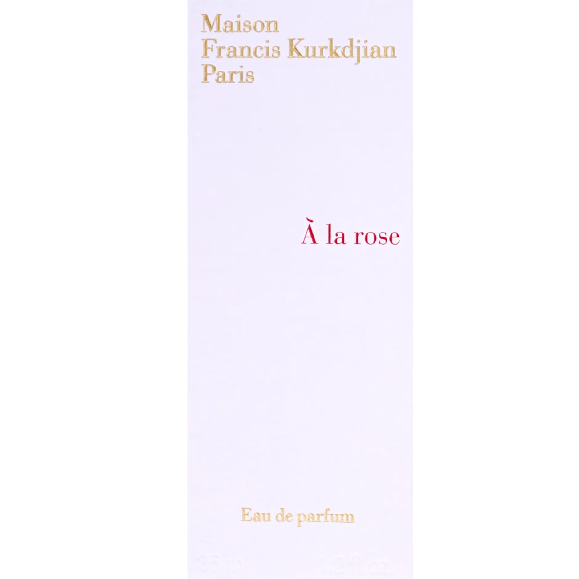 Maison Francis Kurkdjian À La Rose Eau de Parfum Spray 35ml Clearance