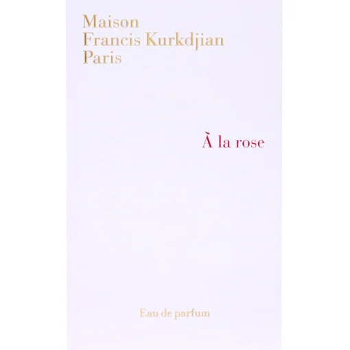 Maison Francis Kurkdjian À La Rose Eau de Parfum Spray 70ml New
