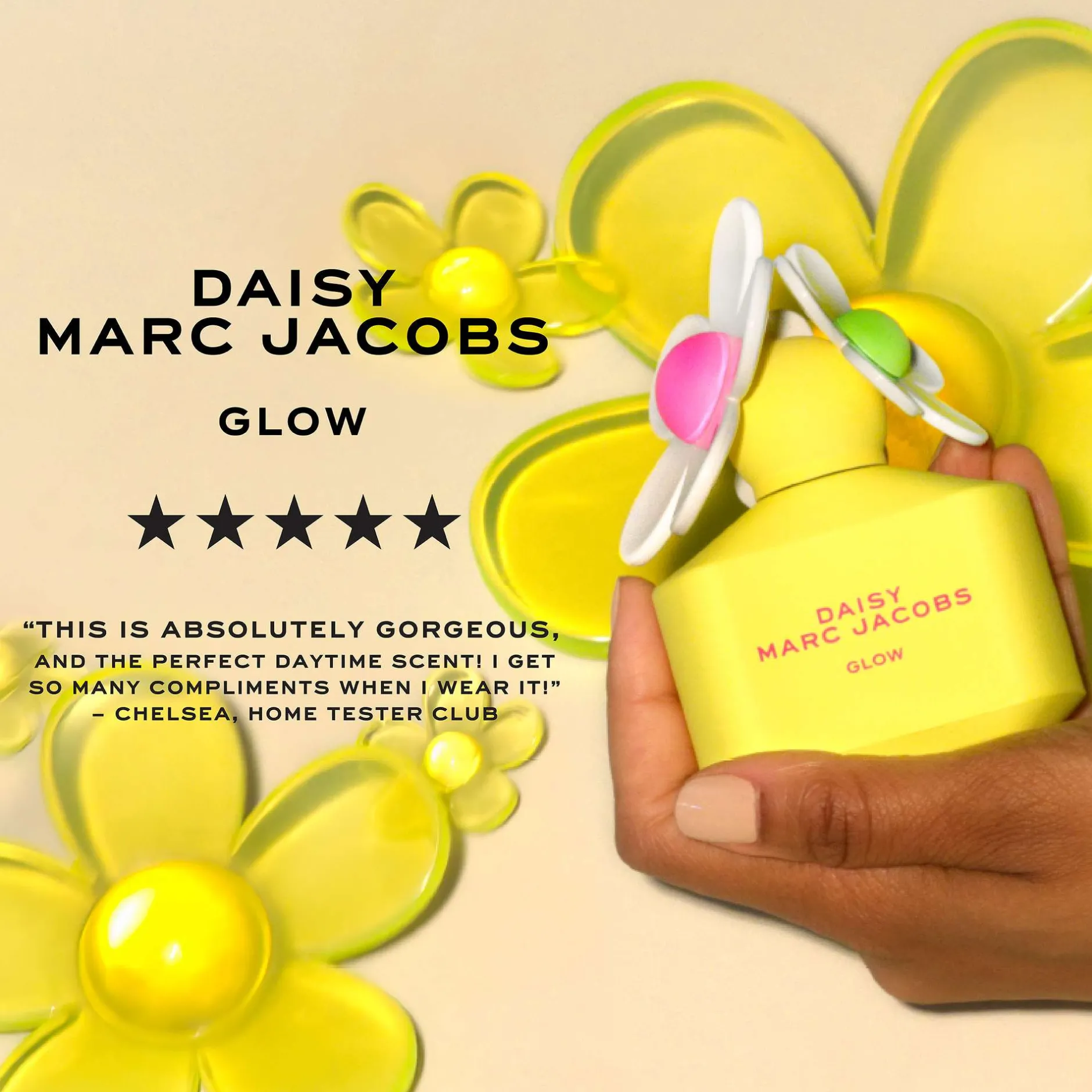 Marc Jacobs Daisy Glow Limited Edition Eau de Toilette 50ml Sale