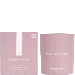 Margaret Dabbs London Candles Morning Bloom Rose & Lemon 220g New