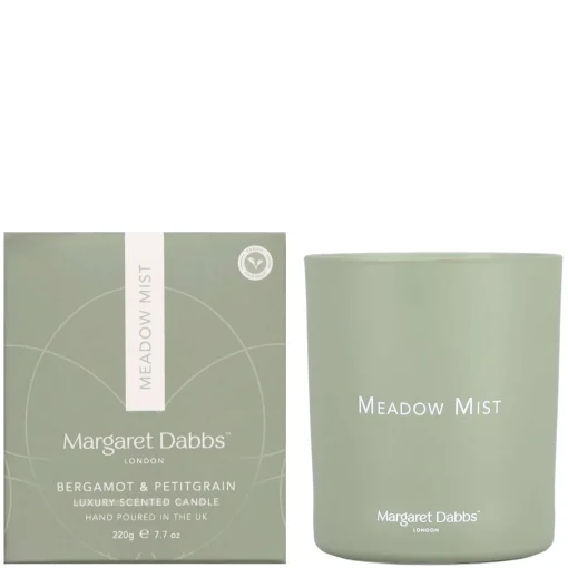 Margaret Dabbs London Candles Meadow Mist Bergamot & Petitgrain 220g Clearance