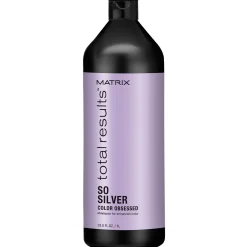 Matrix Total Results Color Obsessed So Silver Shampoo for Toning Blondes Grey and Silver Hair 1000ml Outlet