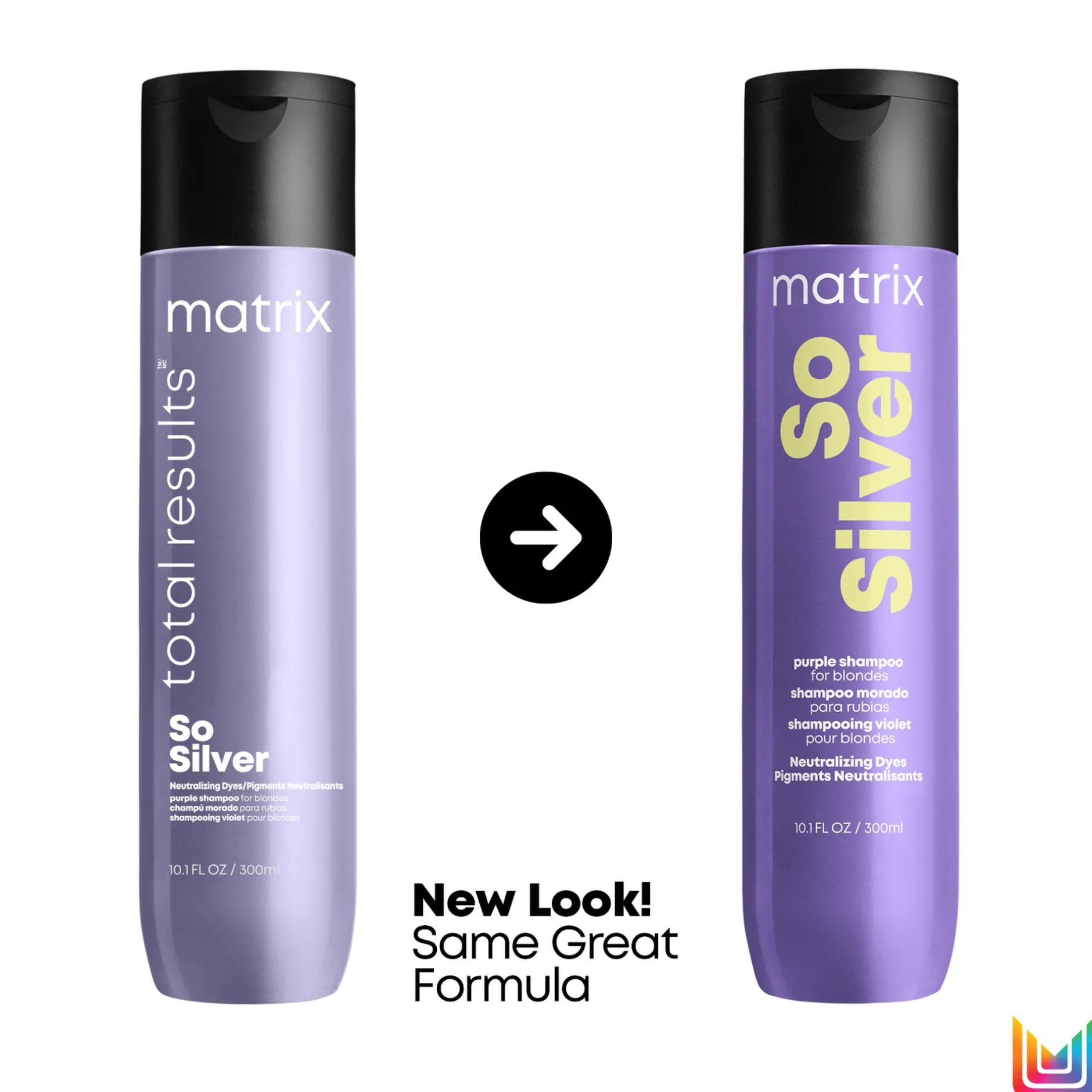 Matrix Total Results Color Obsessed So Silver Shampoo to Neutralize Yellow Tone in Blonde Hair 300ml Online