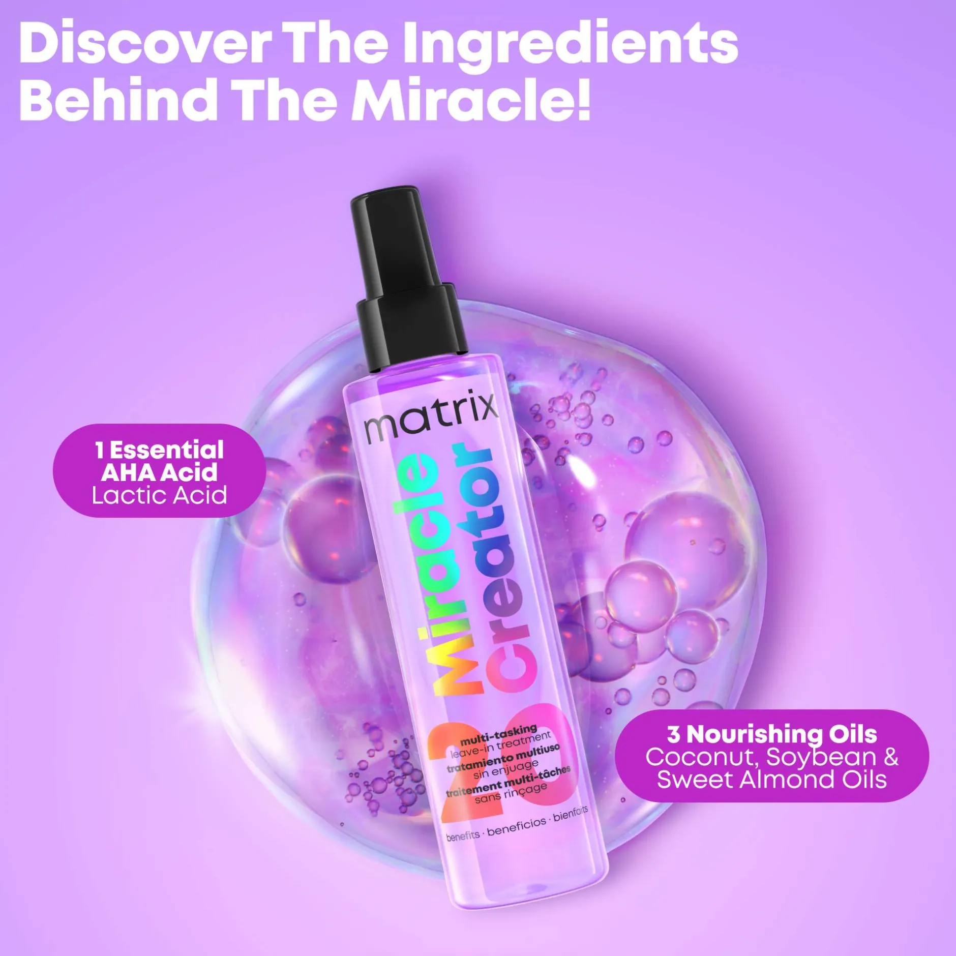 Matrix Total Results Miracle Creator 20 Benefits Hair Styling Primer For All Hair Types 190ml Online