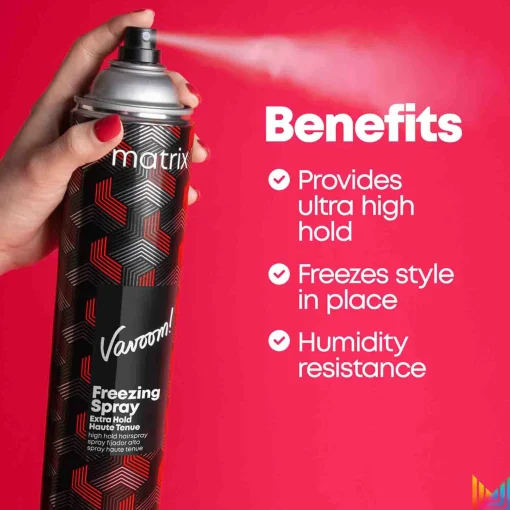 Matrix Vavoom Freezing Spray Extra Hold Hairspray 500ml Hot