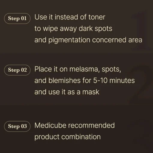 Medicube Skincare Deep Vita C Pads x 70 Online