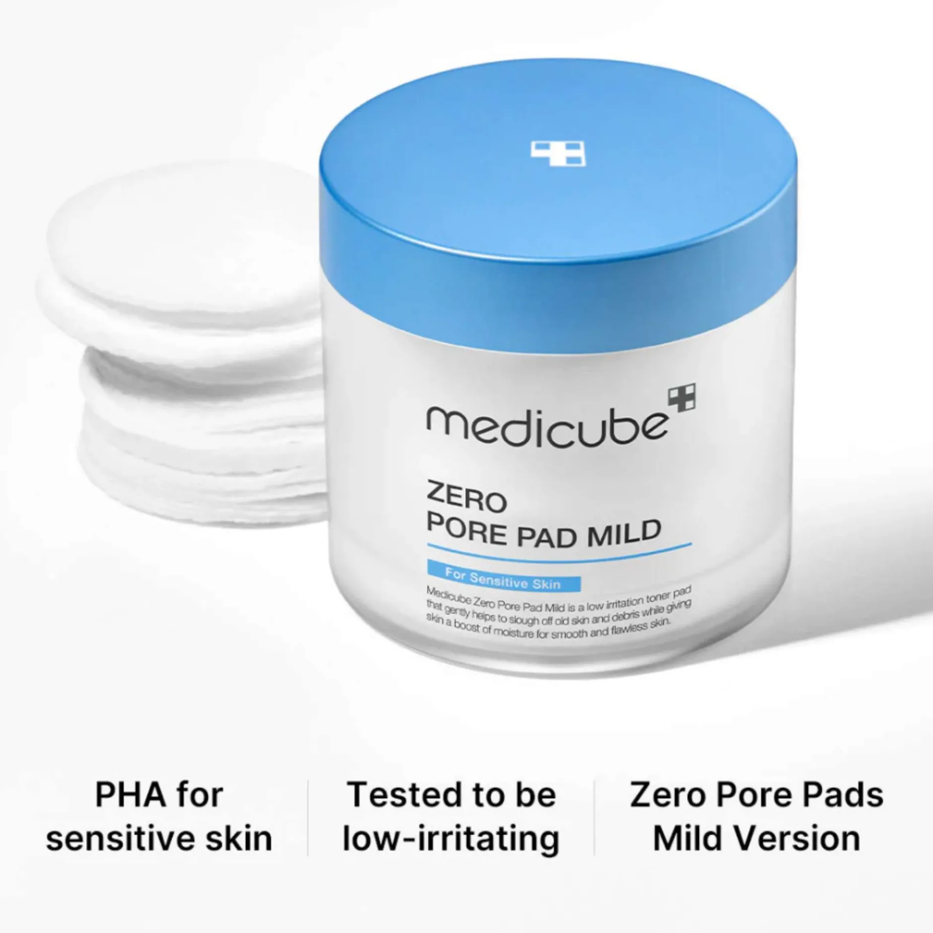 Medicube Skincare Zero Pore Mild Pads x 70 New