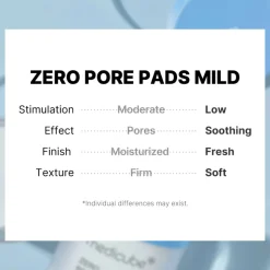 Medicube Skincare Zero Pore Mild Pads x 70 New