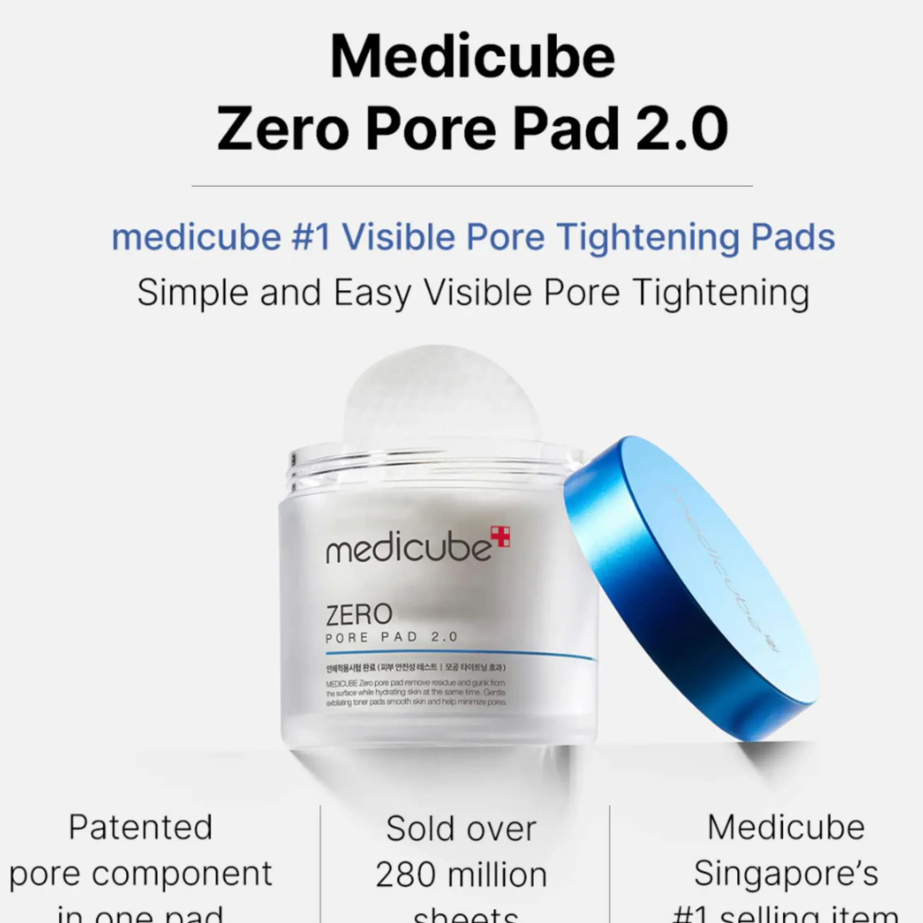 Medicube Skincare Zero Pore Pad 2.0 x 70 Sale