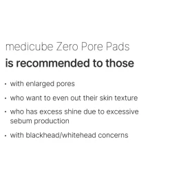 Medicube Skincare Zero Pore Pad 2.0 x 70 Sale