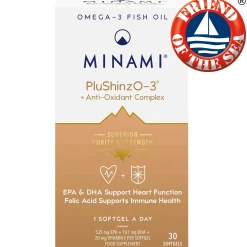 MINAMI PluShinzO-3 Softgels x 30 Sale