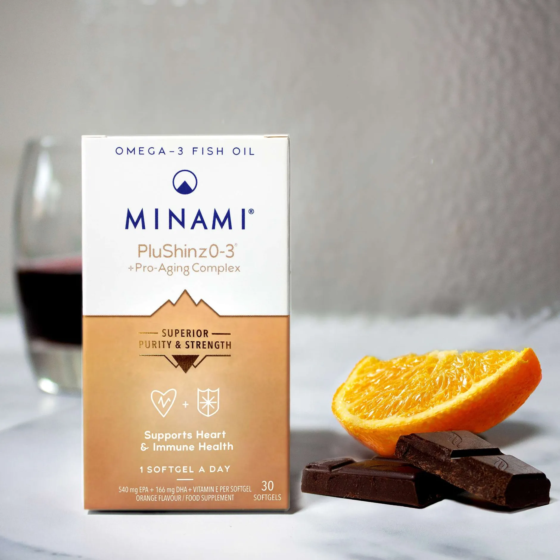 MINAMI PluShinzO-3 Softgels x 30 Sale