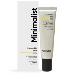 Minimalist Lip & Eye Care L-Ascorbic Acid 08% Lip Treatment Balm 12g Clearance