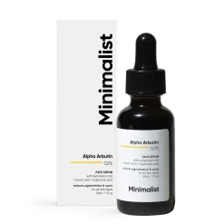 Minimalist Skin Care Alpha Arbutin 02% Face Serum 30ml Hot