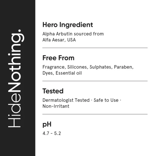 Minimalist Skin Care Alpha Arbutin 02% Face Serum 30ml Hot