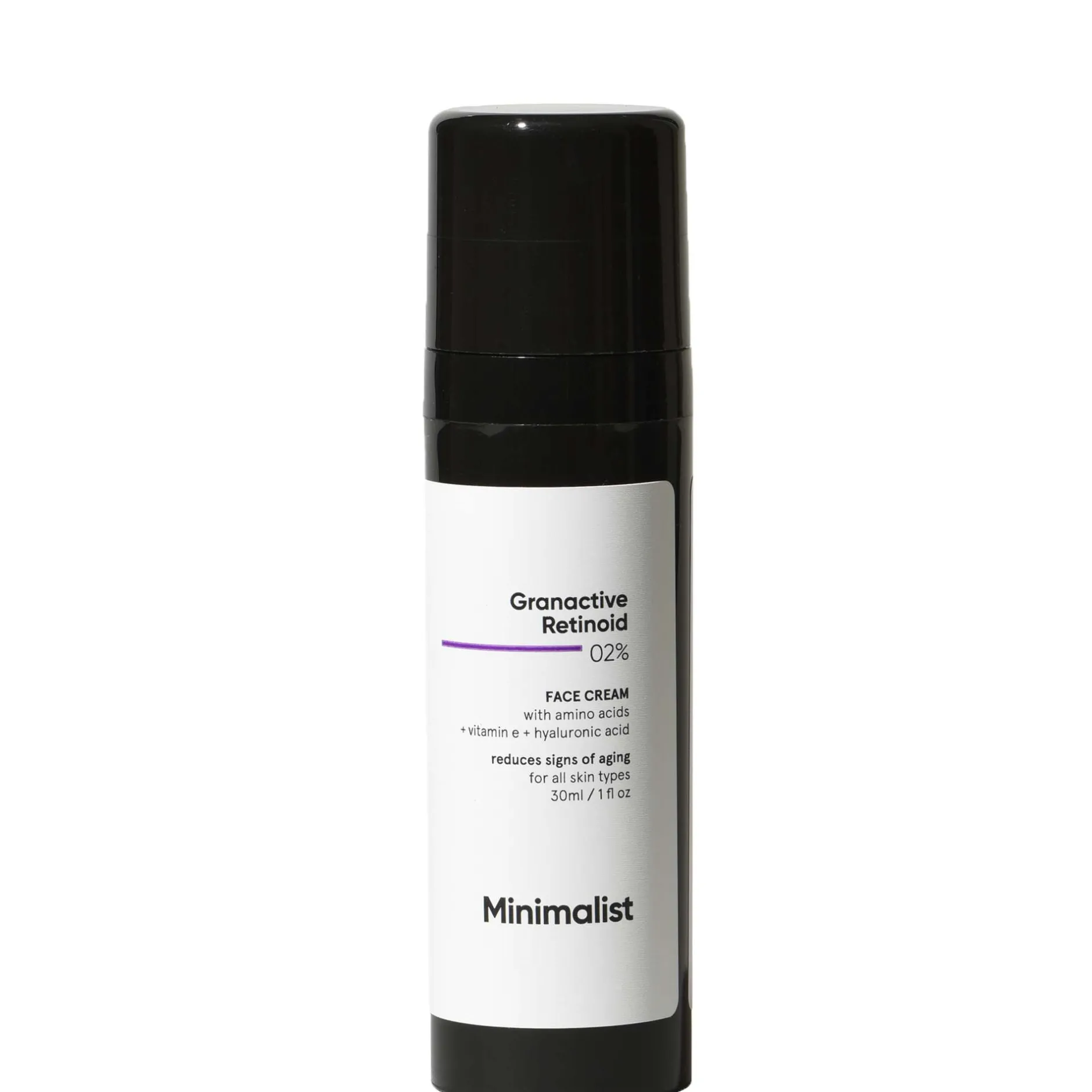 Minimalist Skin Care Granactive Retinoid 02% Face Cream 30ml Clearance