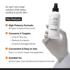 Minimalist Skin Care HOCL Skin Purifying Spray 220ml Online