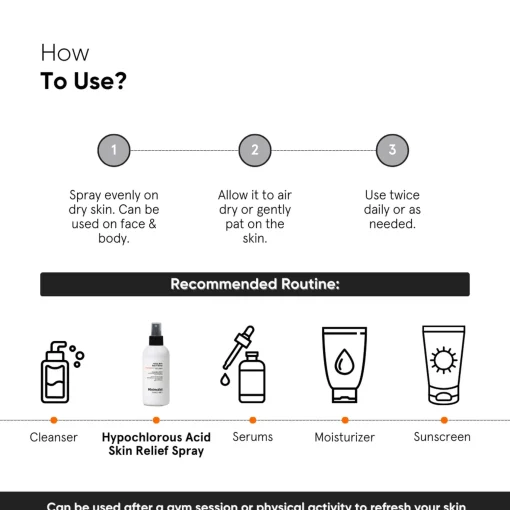 Minimalist Skin Care HOCL Skin Purifying Spray 220ml Online