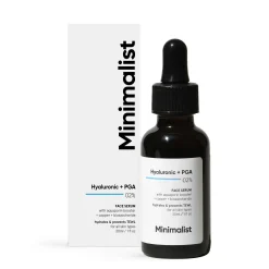 Minimalist Skin Care Hyaluronic + PGA 02% Face Serum 30ml Clearance