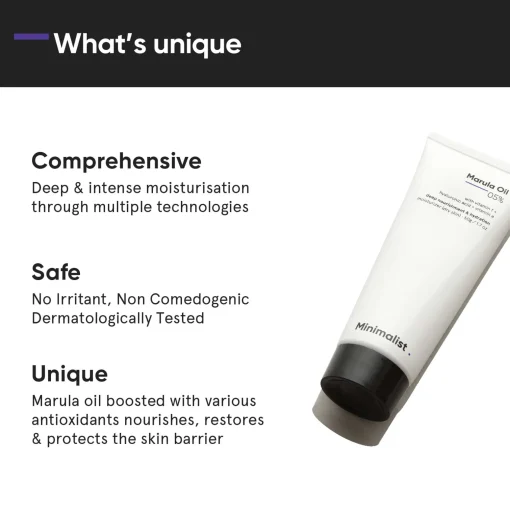 Minimalist Skin Care Marula Oil 05% Moisturizer 50g Discount
