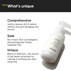 Minimalist Skin Care Oat Extract 06% Cleanser 120ml Online