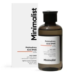 Minimalist Skin Care Polyhydroxy Acid (PHA) 03% Face Toner 150ml Discount