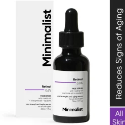 Minimalist Skin Care Retinol 0.6% Face Serum 30ml Discount