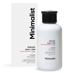 Minimalist Skin Care Salicylic Acid + LHA 02% Cleanser 100ml Hot